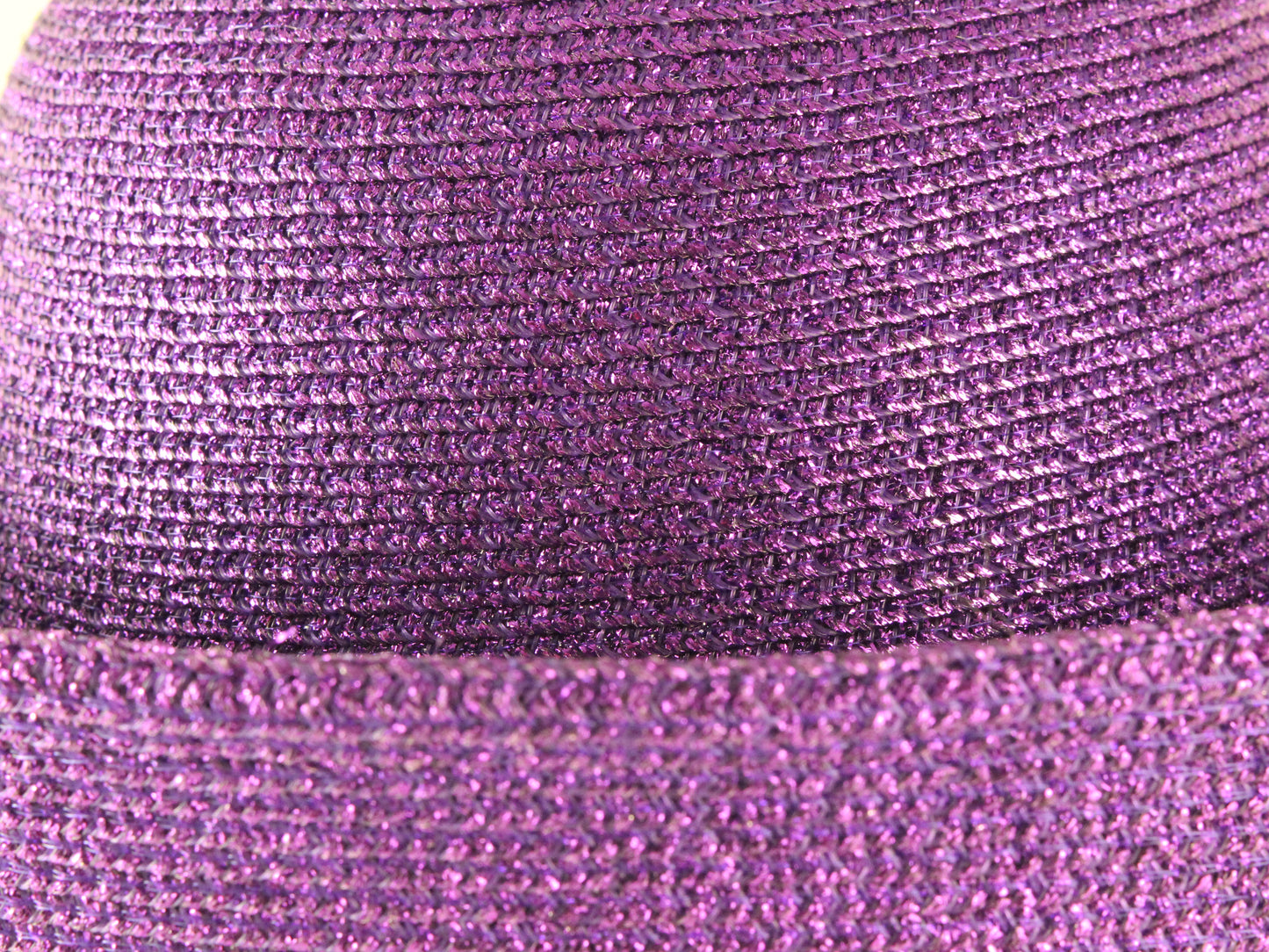 Georgie Ladies Boutique Purple Straw Like Summer Hat MULTIPLE SIZES