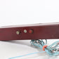 Vintage White Yellow Red Remote Controlled Battery Cabin Cruiser Wooden Boat 12"