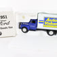 1951 Ford F-6 Dry Goods Van Auto Value Parts Stores First Gear 1:34 19-1003