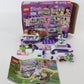 Lego Friends Emmas Art Stand Partly Built Set 41332 W/ Box & Instructions