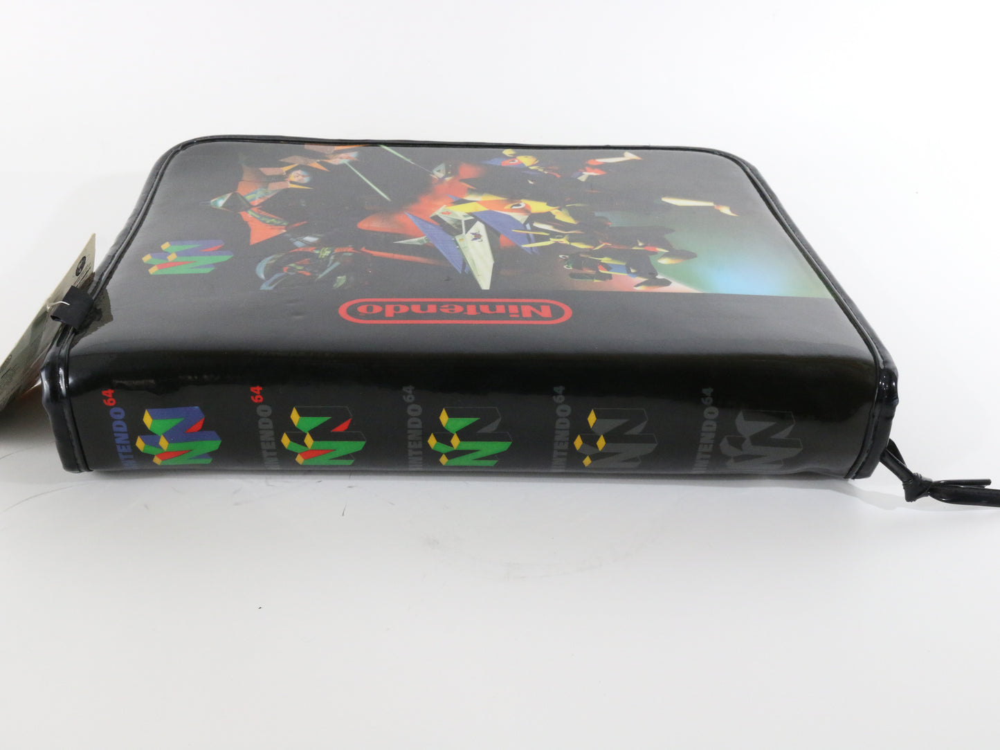 Star Fox 64 Zipper Binder Nintendo 64 Black 3 Ring W/ Tag Pentab 1999