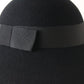 Sonni of California Ladies Boutique Black Wool Felt Hat 6 3/4 54cm