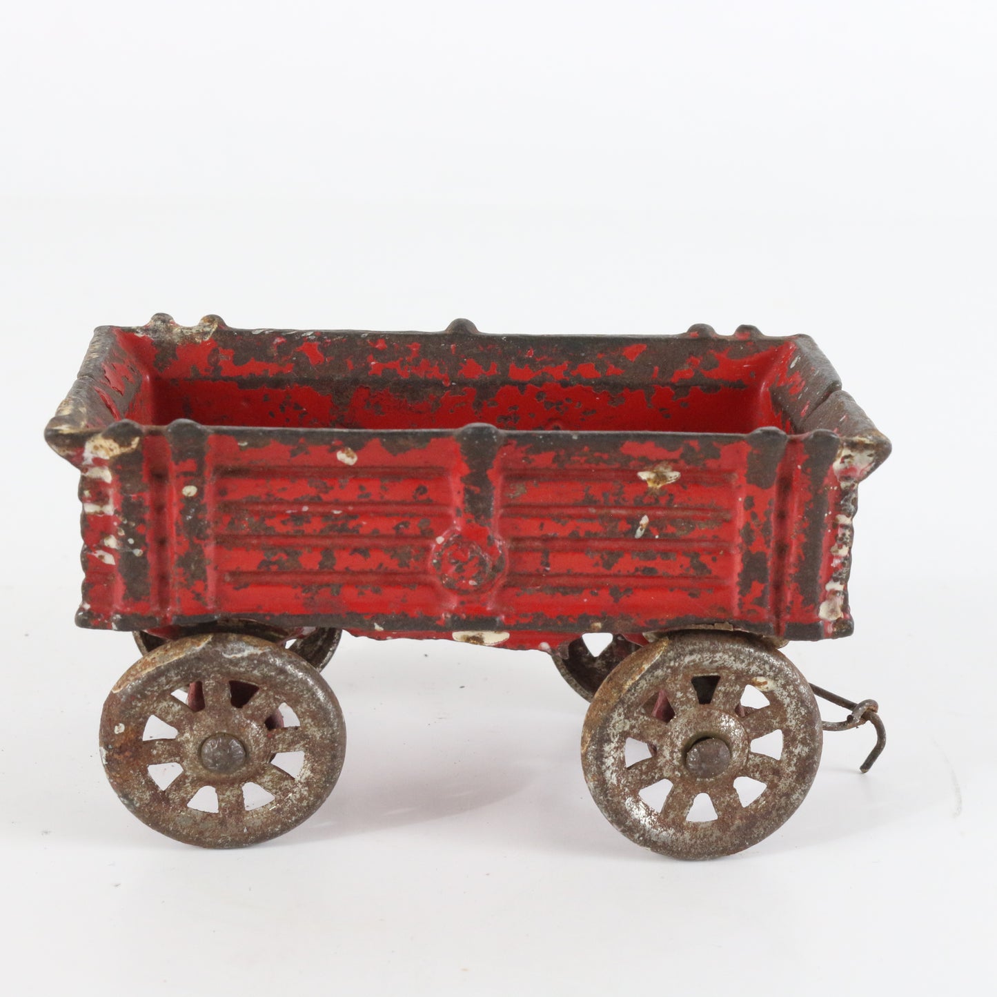 Red Cast Iron Farm Trailer Arcade? 4��� #289 Antique