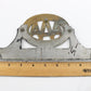 AAA Harrisburg Motor Club Penna Vintage License Plate Topper Badge 10"