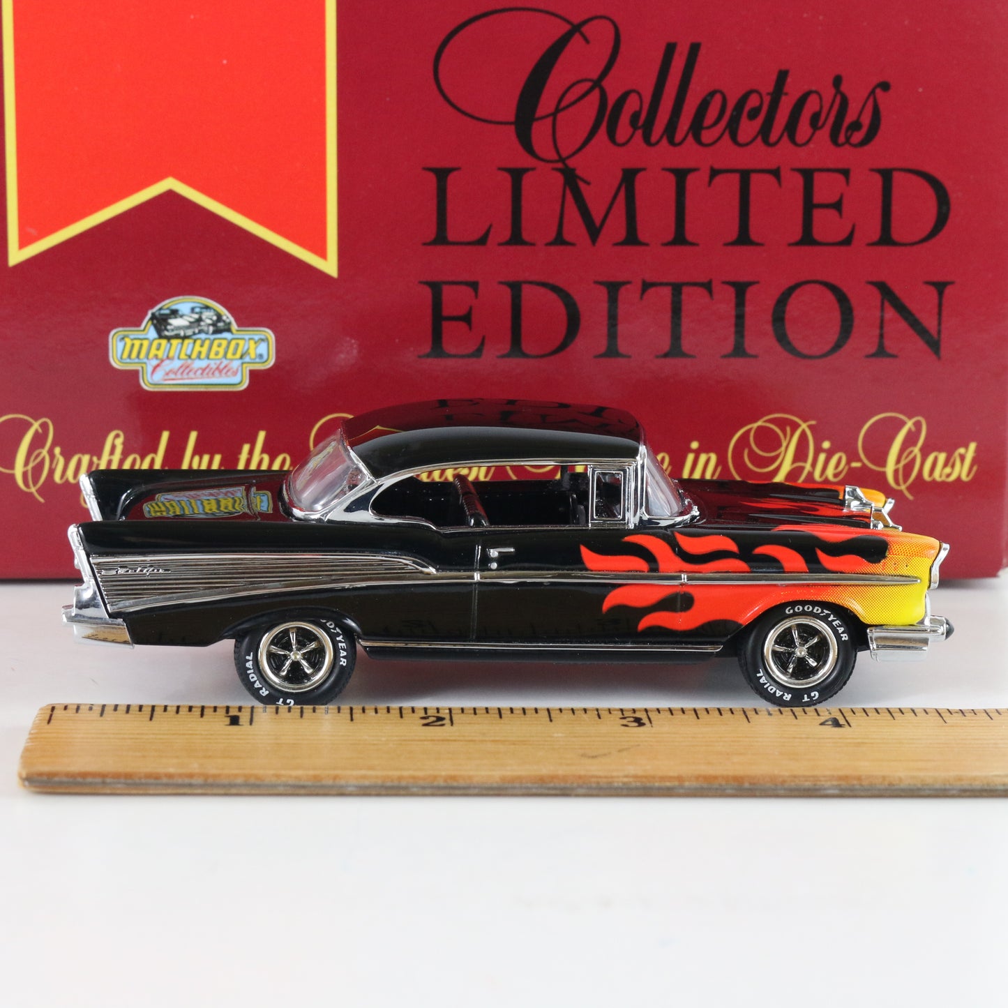 1957 Chevy Bel Air Sport Coupe Hot Rod Le Dinky Yesteryear Matchbox 1:43