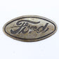 Ford 1920s-1930s Antique Metal Automobile Emblem Radiator Badge 3"