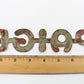 Paige 1908-1927 Automobile Emblem Badge Radiator Script 7.75"