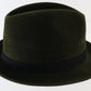 Dobbs Fifth Ave Hunter Mt Mens Loden Green Felt Fedora W/ Pin MULTIPLE SIZES