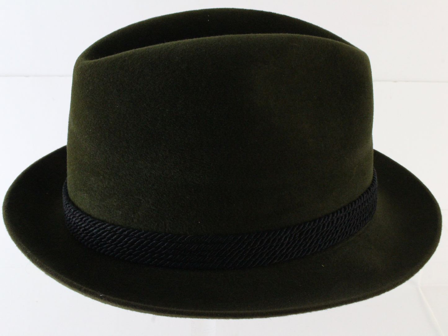 Dobbs Fifth Ave Hunter Mt Mens Loden Green Felt Fedora W/ Pin MULTIPLE SIZES