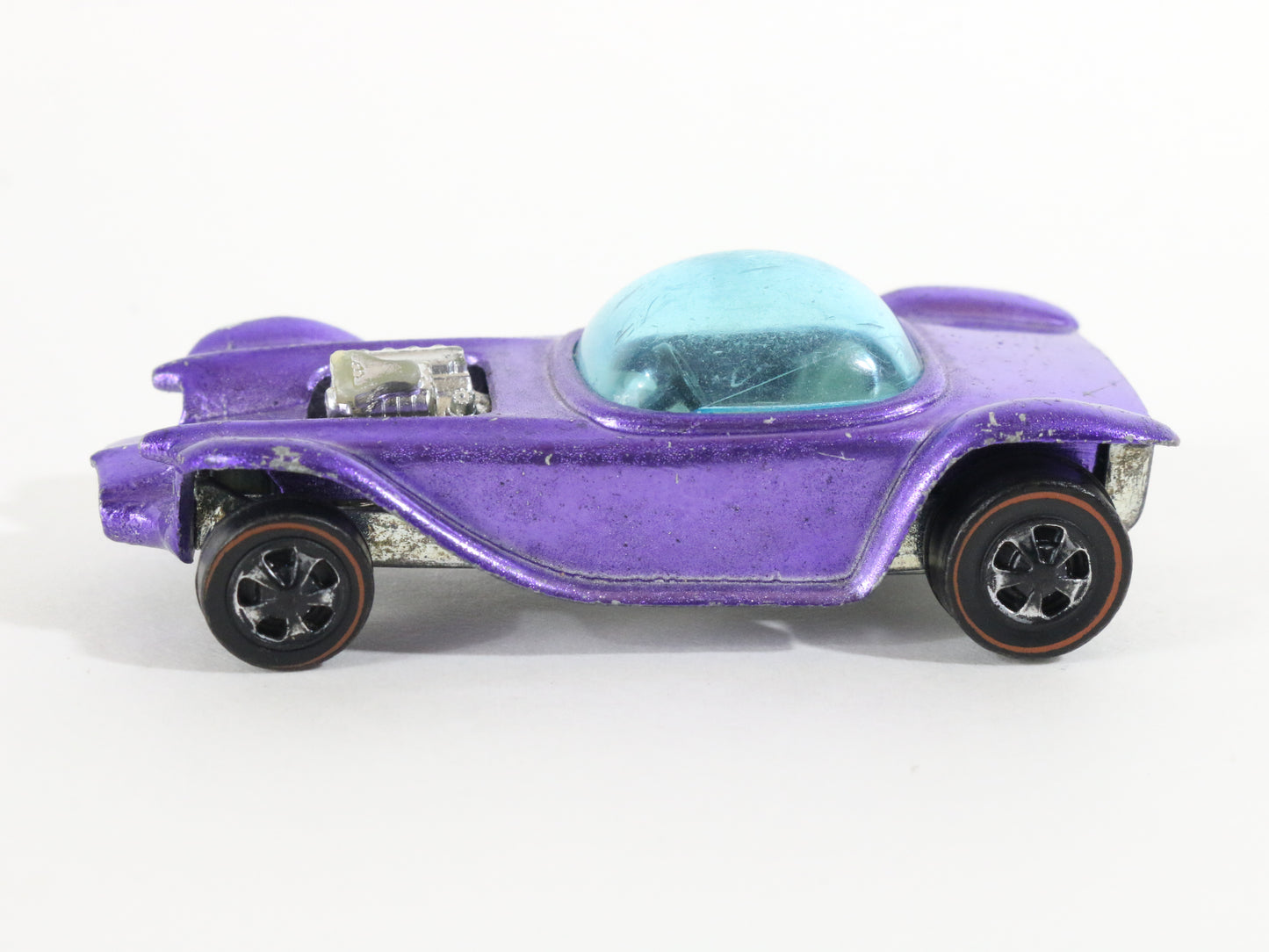 Vintage Hot Wheels Redline Beatnik Bandit Purple Mattel 1967 Hong Kong