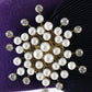 Sandra New York Elegant Purple Wool Felt Ladies Dress Hat W/ Beads 7 56cm