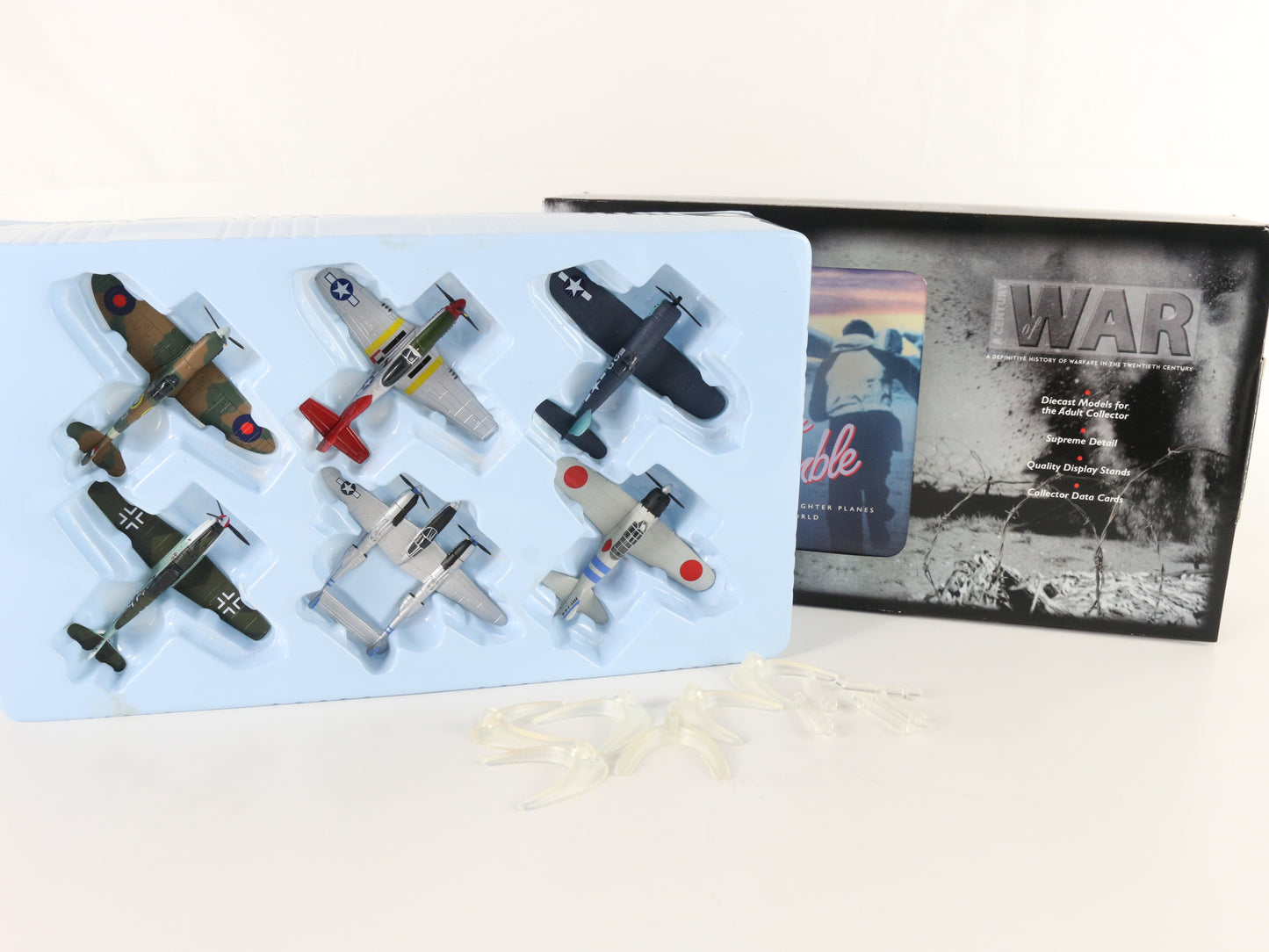 Set Of 6 Classic Fighter Planes Fighter Scramble War Corgi Csfs01006