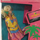 Club California Barbie Blonde W/ Yellow Outfit And Cassette Tape Mattel 4439