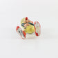 Vintage Pixie Elf In Green And Yellow Outfit Ceramic Japan Mr5761 3.25 In