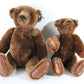 Steiff Margaret Strong Chocolate Brown Teddy Bear Collector's Edition Set 1983