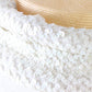 Mr John Classic Ladies White And Pink Pillbox Straw Hat W/ Sequins 6 7/8 55cm