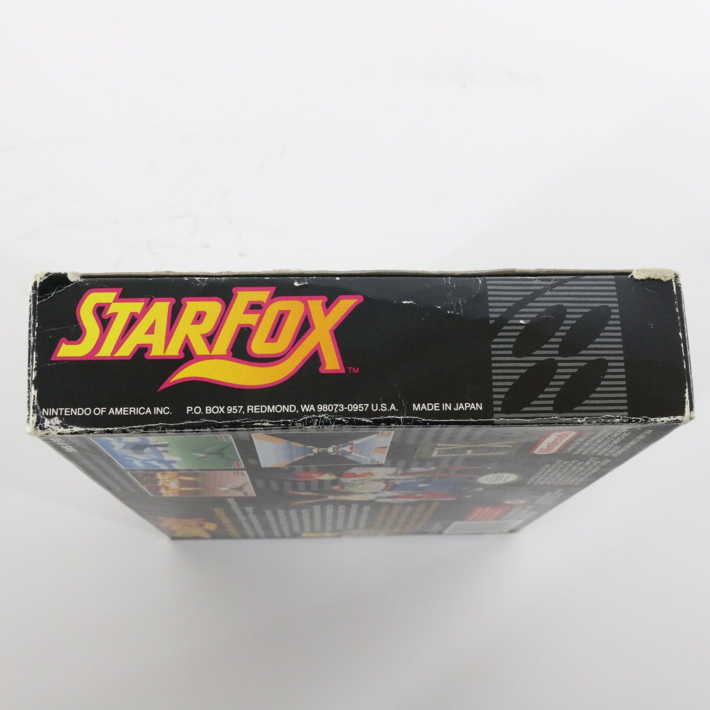 Star Fox Super Nintendo SNES SUPER FX Game Cartridge W/ Box 1993 Japan