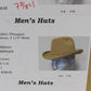 Biltmore Golden Pheasant Velour Mens Camel Tan Felt Fedora W/ Band 6 7/8 55cm