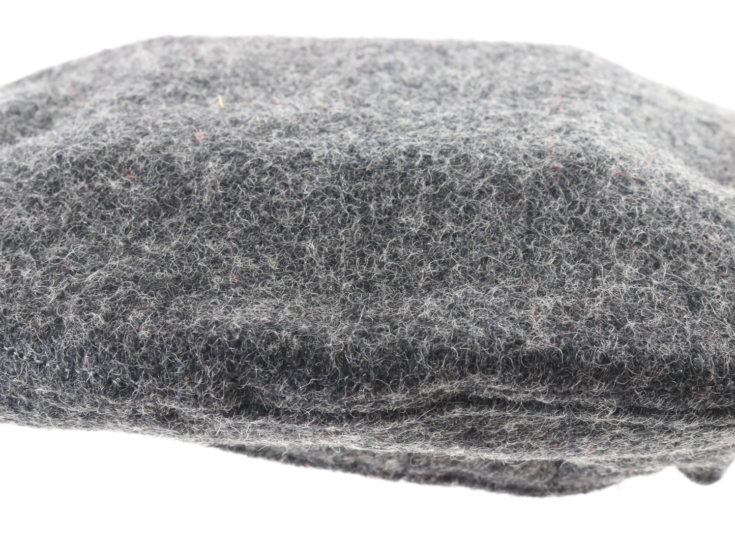 Avalon Classic Mens Charcoal Gray Wool Beret S/M