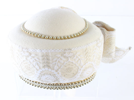 Vintage Womens Hat, Vintage Boutique Hat, Vintage Couture Hat, George Zamaul Hat, Zamau'l Ladies Hat