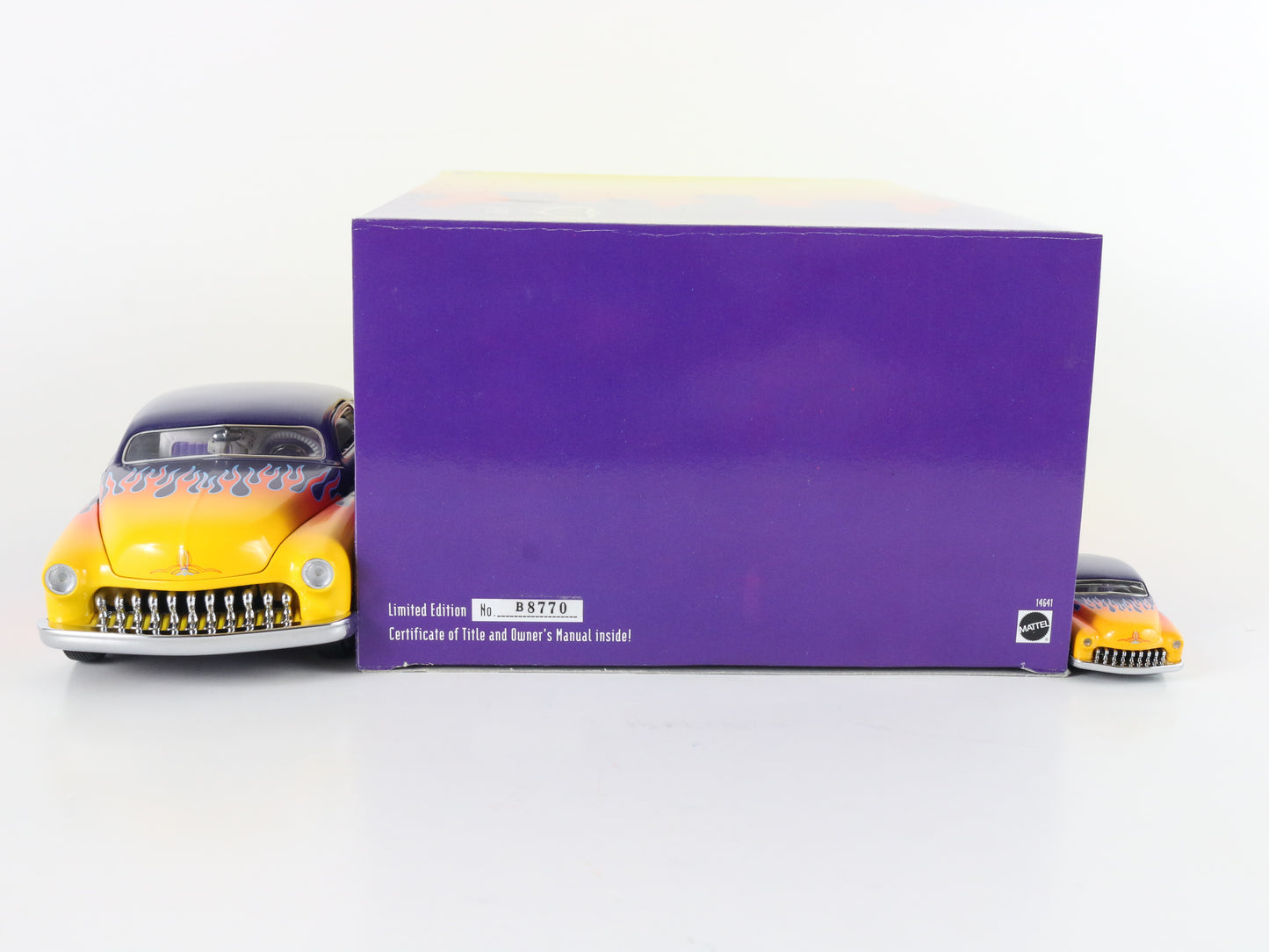 1949 Mercury Purple & Flames Hot Wheels Legends 1:24 1:64 Set Of 2 B8770