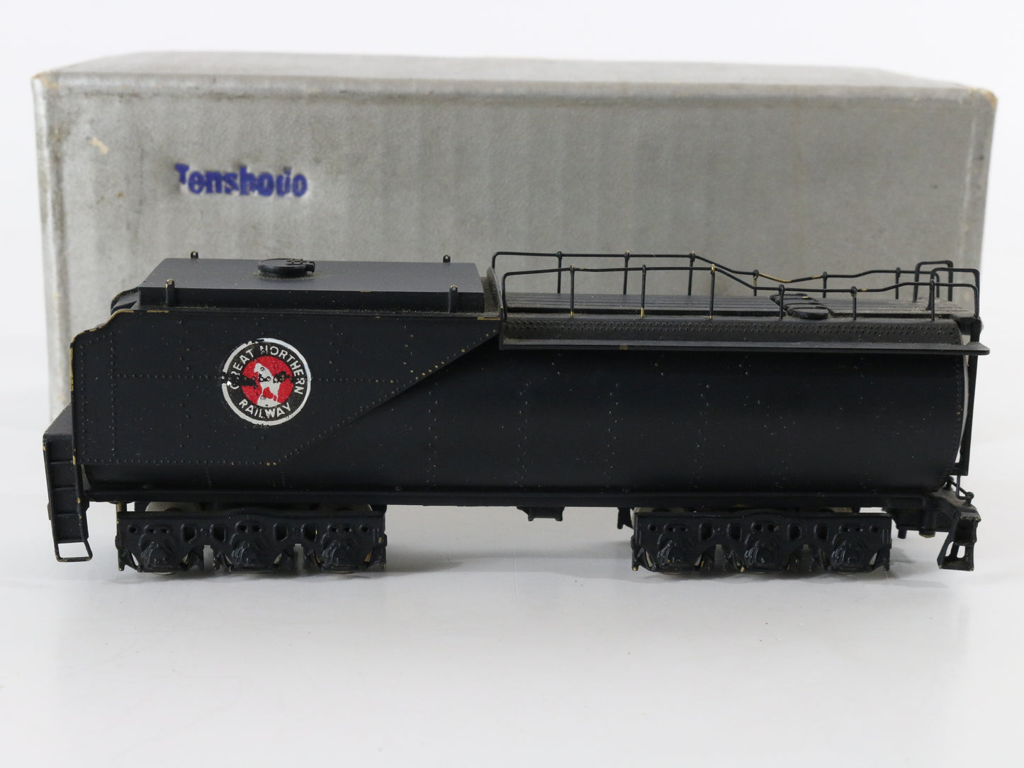 Great Northern GN 4-8-4 Steam Loco Brass Tender Tenshodo HO W/ Box