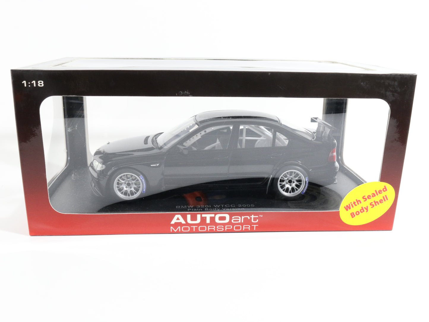 2005 BMW 320i WtC+C Plain Body Version Autoart Motorsport 1:18 Model Car 80549