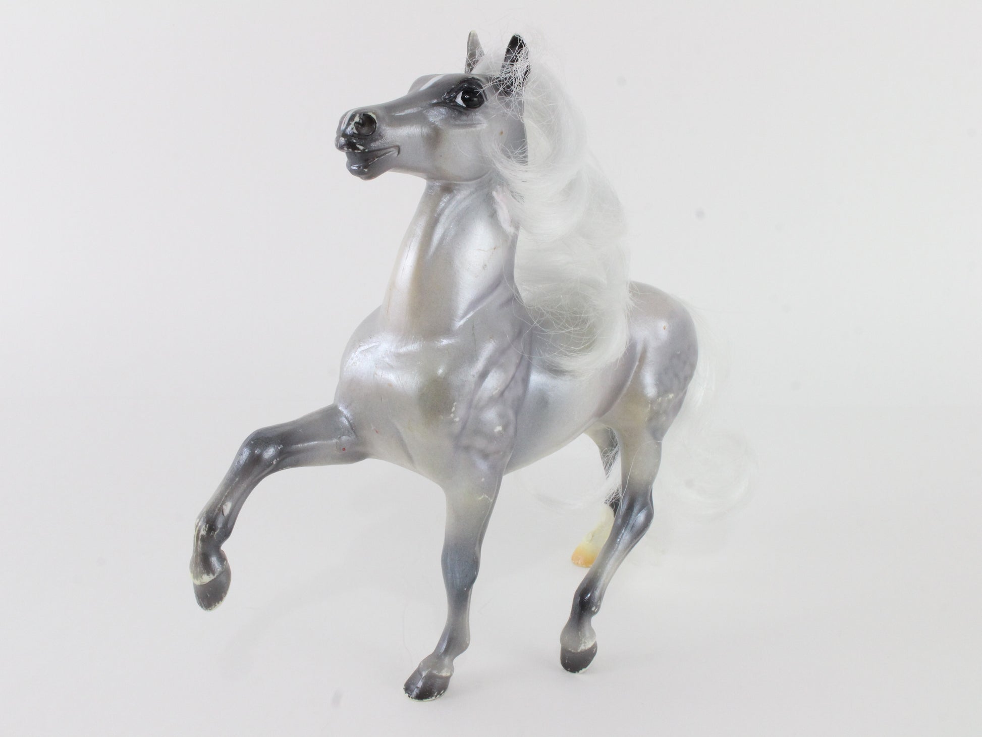 Dark Silver With White Mane Brushable Breyer Classic Size