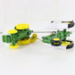 John Deere Tractor Ornaments Model D & Model A Danbury Mint 038-001/002