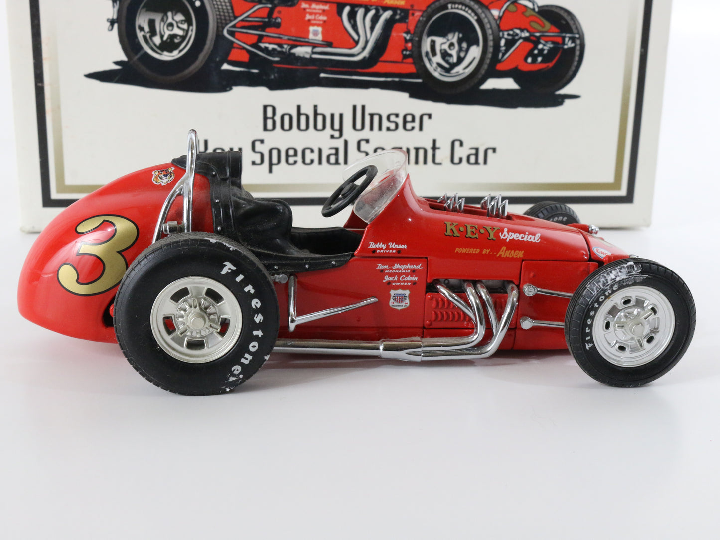 Bobby Unser 1966 Key Special Sprint Car #3 1:18 GMP Vintage Series