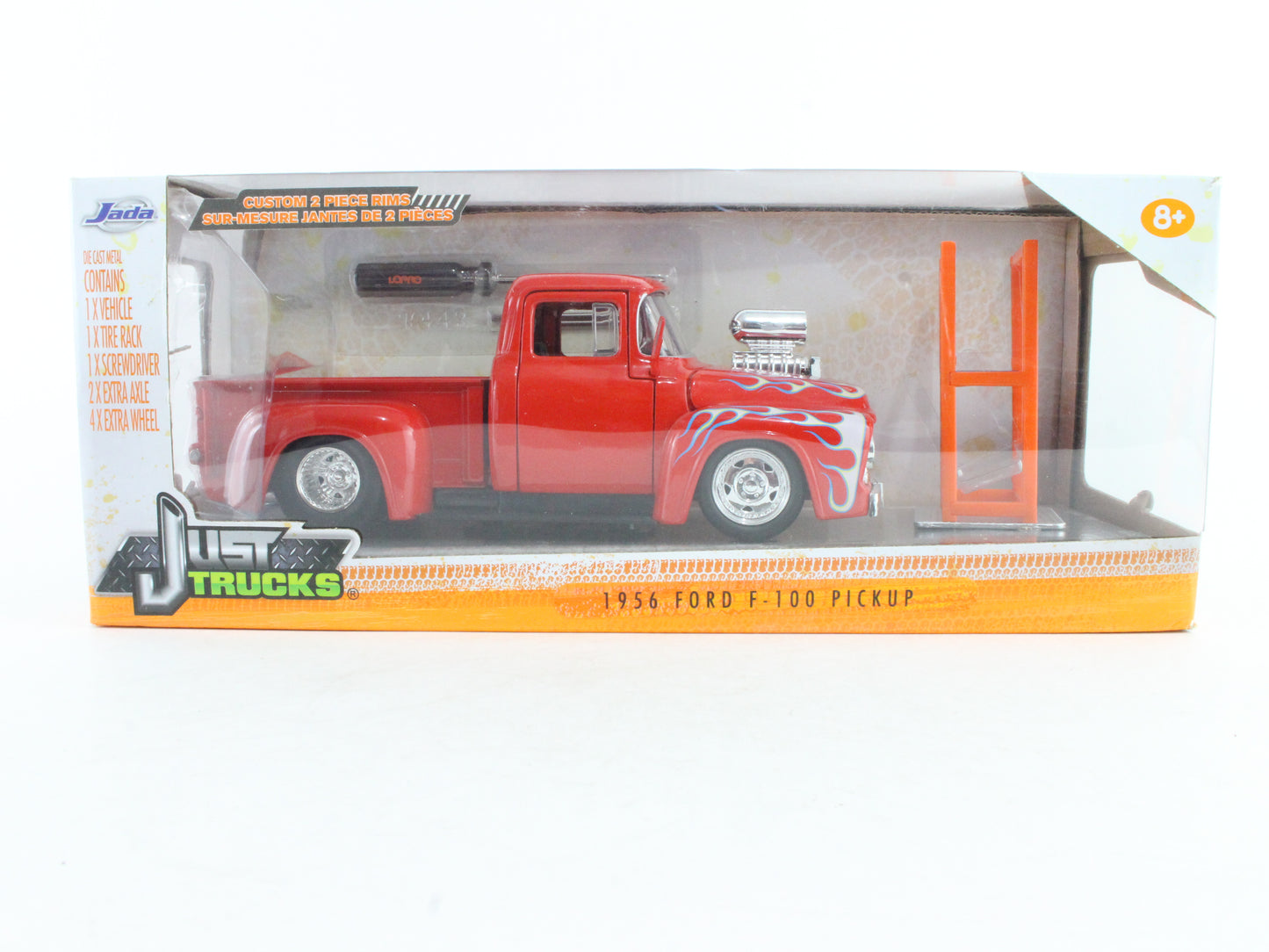 1956 Ford F-100 Pickup Just Trucks Jada 1:24 Scale Model 54027