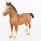 Dark Chestnut Clydesdale Foal Vintage Breyer #84 Traditional Size