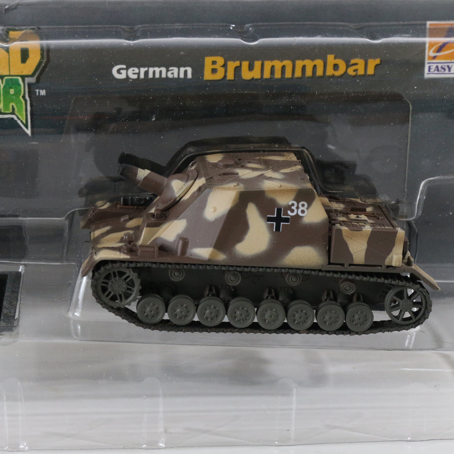 Brummbar German Military Tank Ww2 Ground Armor Easy Model Mrc 1:72 36119