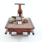 Wood Custom Made Maroon Southern Pacific 305 Hand Pump Car Train G