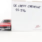 1968 '68 Chevrolet Chevelle SS-396 Red Danbury Mint 1:24 Model Car
