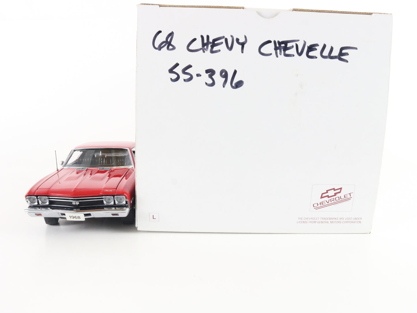 1968 '68 Chevrolet Chevelle SS-396 Red Danbury Mint 1:24 Model Car