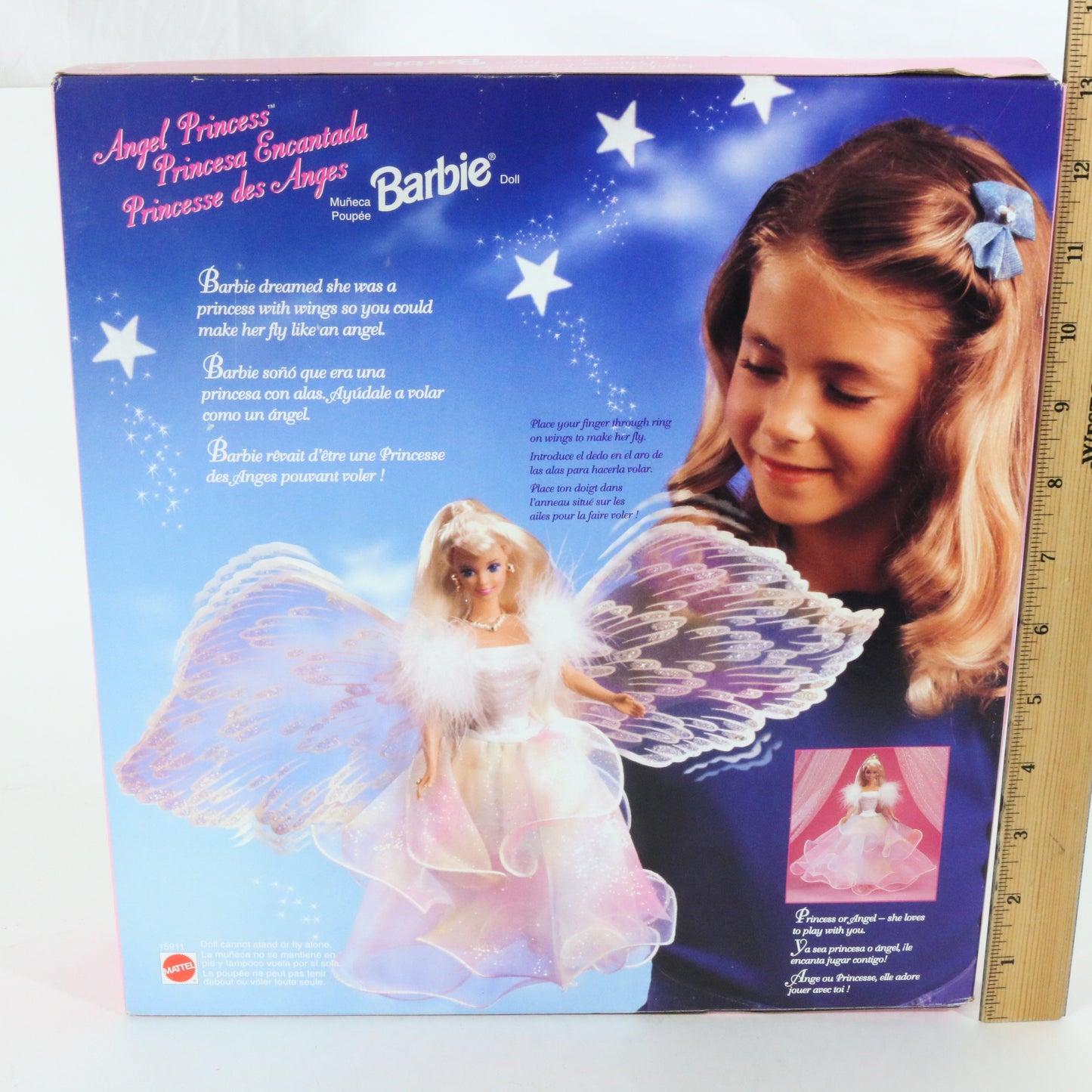 Angel Princess Winged Barbie Doll Mattel 1996 15911