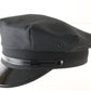 Mens Black Chauffeur Cap UNITE Quality Made for Business MULTIPLE SIZES