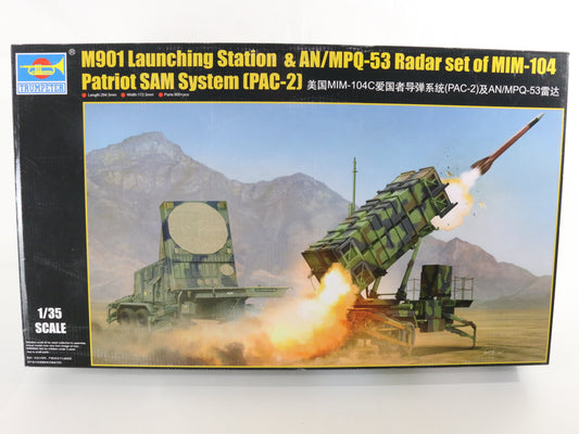 M901 Launching Station & AN/MPQ-53 Radar MIM-104 Patriot SAM Trumpeter 1:35