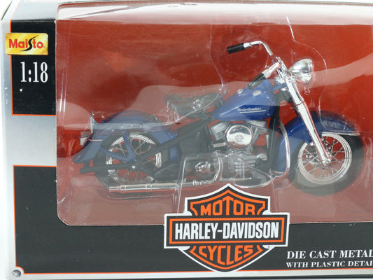 1953 74 Fl Hydra Glide Harley Davidson Series 11 Maisto 1:18 Motorcycle