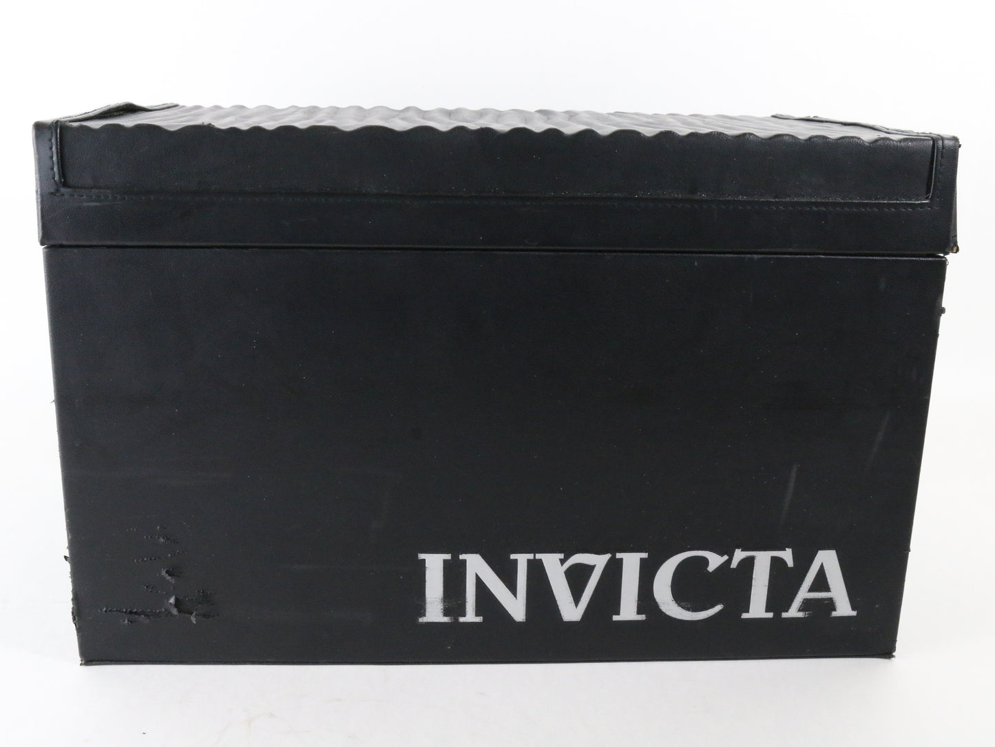 Invicta Black & White Protective Watch Collectors Case Holds 20 Watches