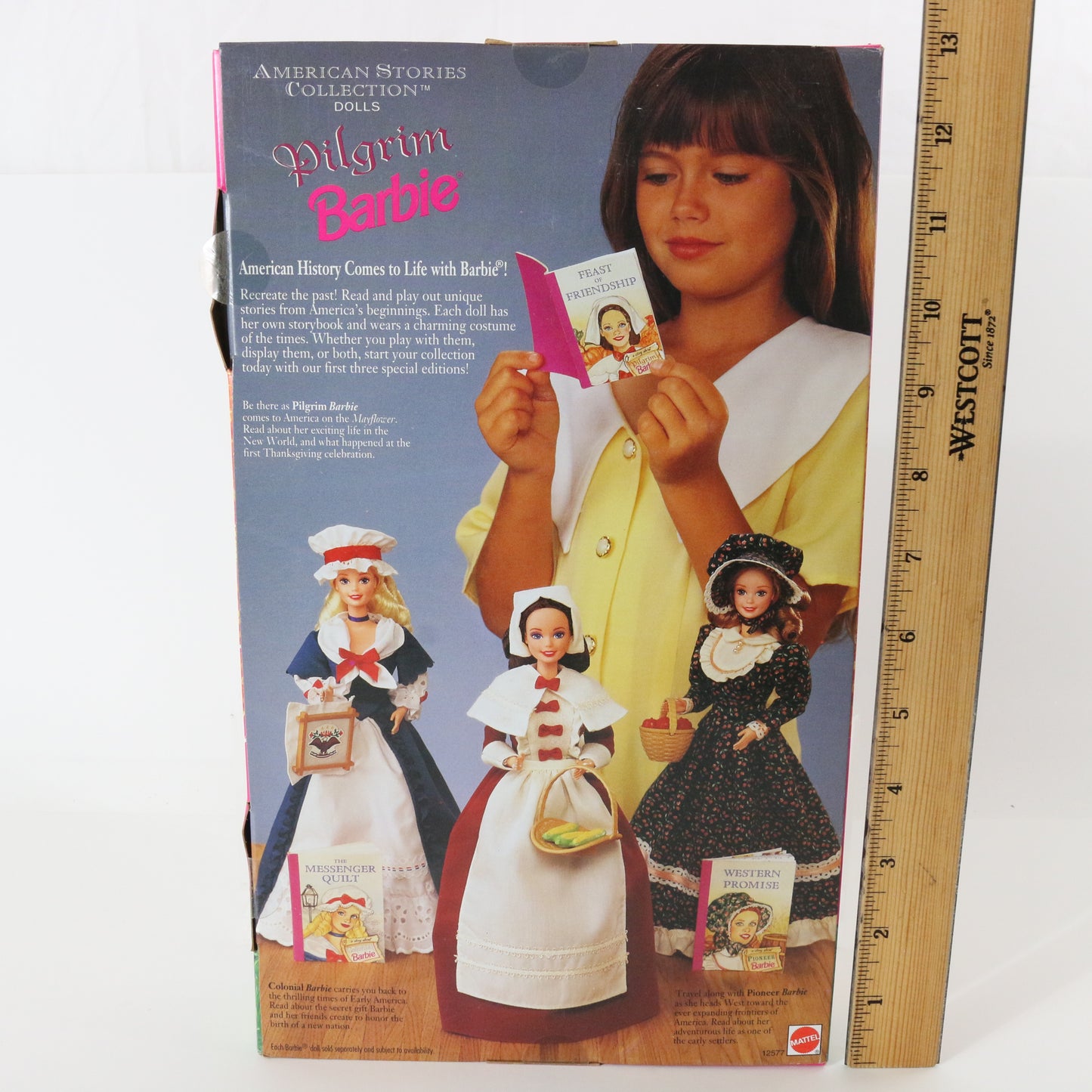 Pilgrim Barbie Doll American Stories Collection Mattel 1994 12577