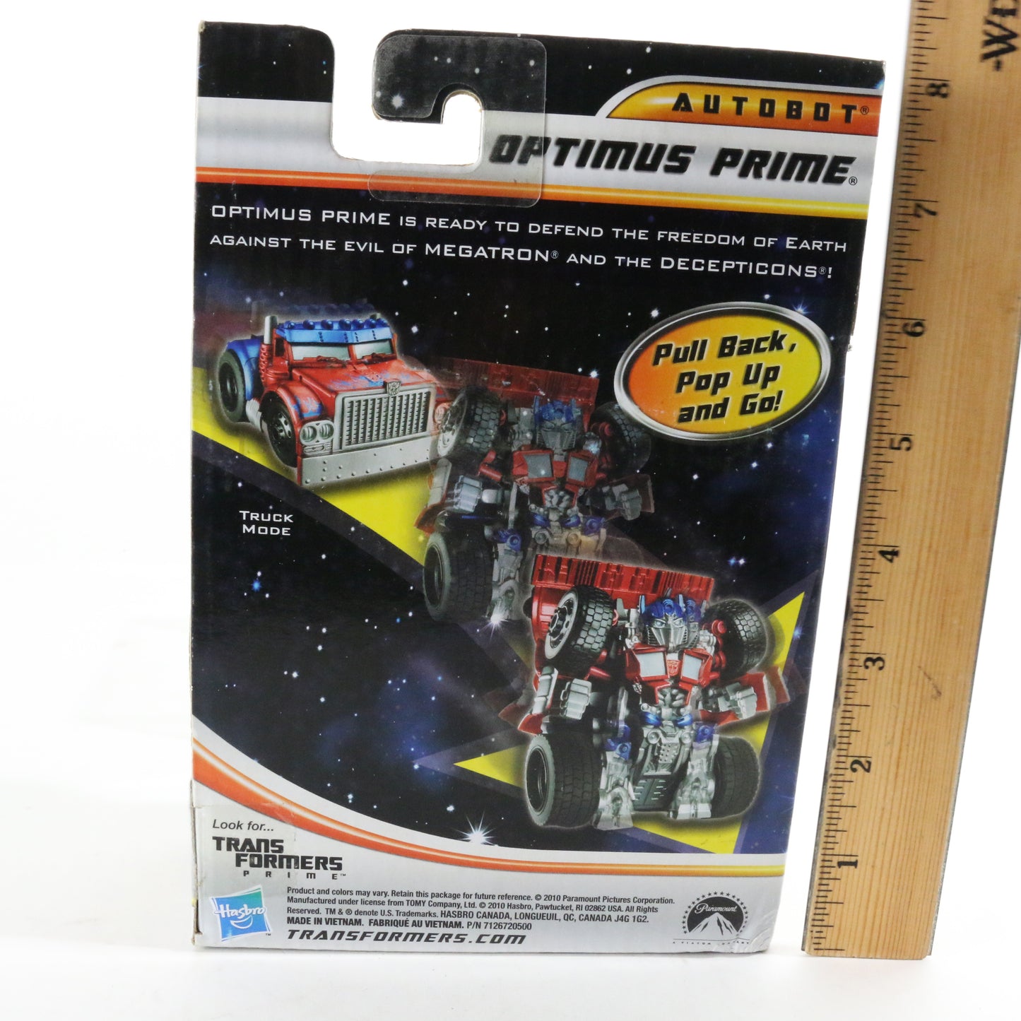 Optimus Prime Transformers Dark Of The Moon Go-Bots Hasbro Figure 28731