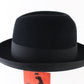 Duma by Biltmore Heritage Collection Mens Black Felt Fedora Style 6 7/8 55cm