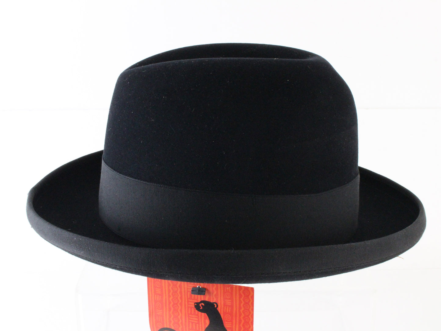 Duma by Biltmore Heritage Collection Mens Black Felt Fedora Style 6 7/8 55cm