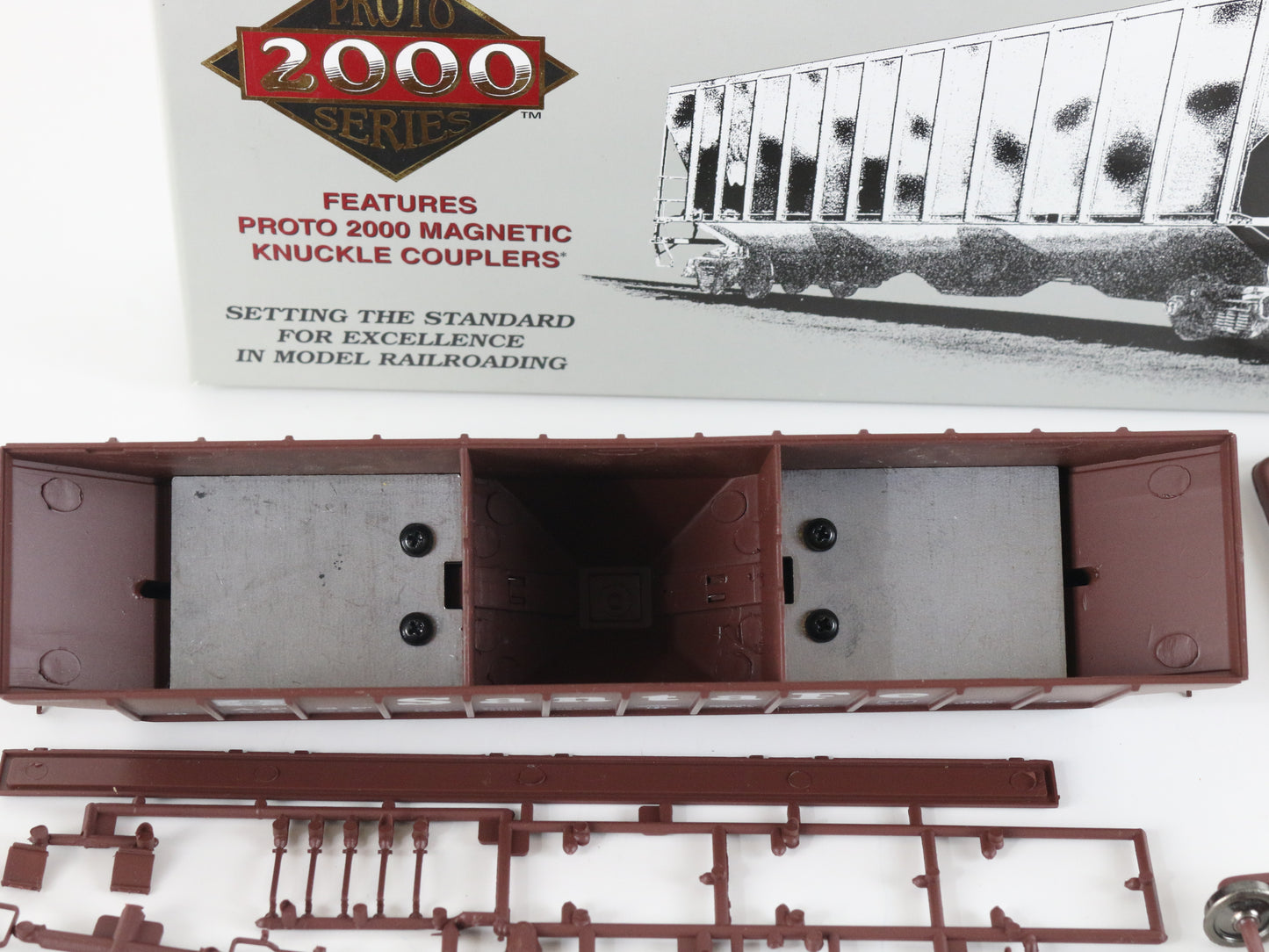 Santa Fe ATSF 4427 Ps20cd High Side Covered Hopper Proto 2000 Life Like HO 21871