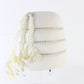 Shellie Mcdowell New York Ladies White Felt Boutique Hat W/ Rhinestones 7 56cm