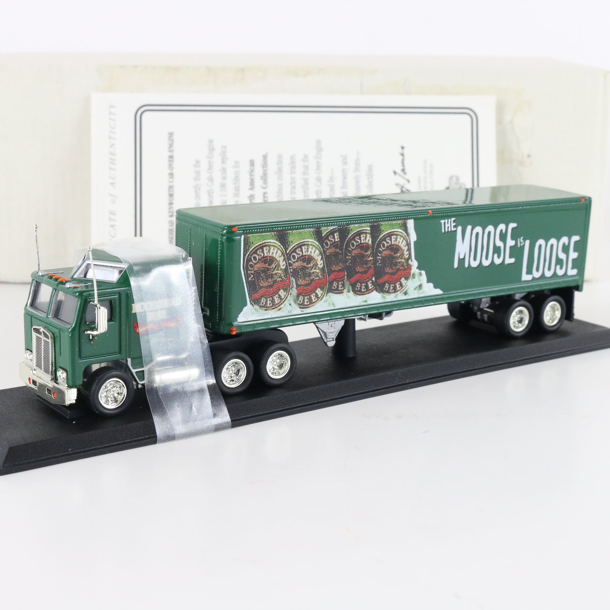 Kenworth Cab Over Engine Moosehead Matchbox