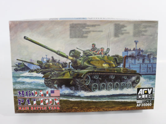 M60a1 Patton Main Battle Tank Military Kit ARV Club 1:35 Af35060 No Instructions