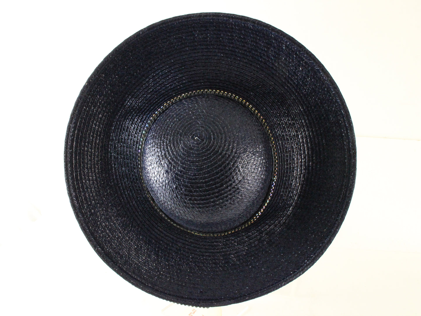 George Zamaul New York Ladies Navy Blue Boutique Hat W/ Rhinestones 7 56cm